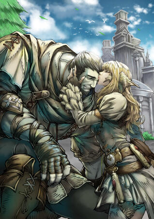 Illustration 1 figure full color + background 350$ + other character 170$